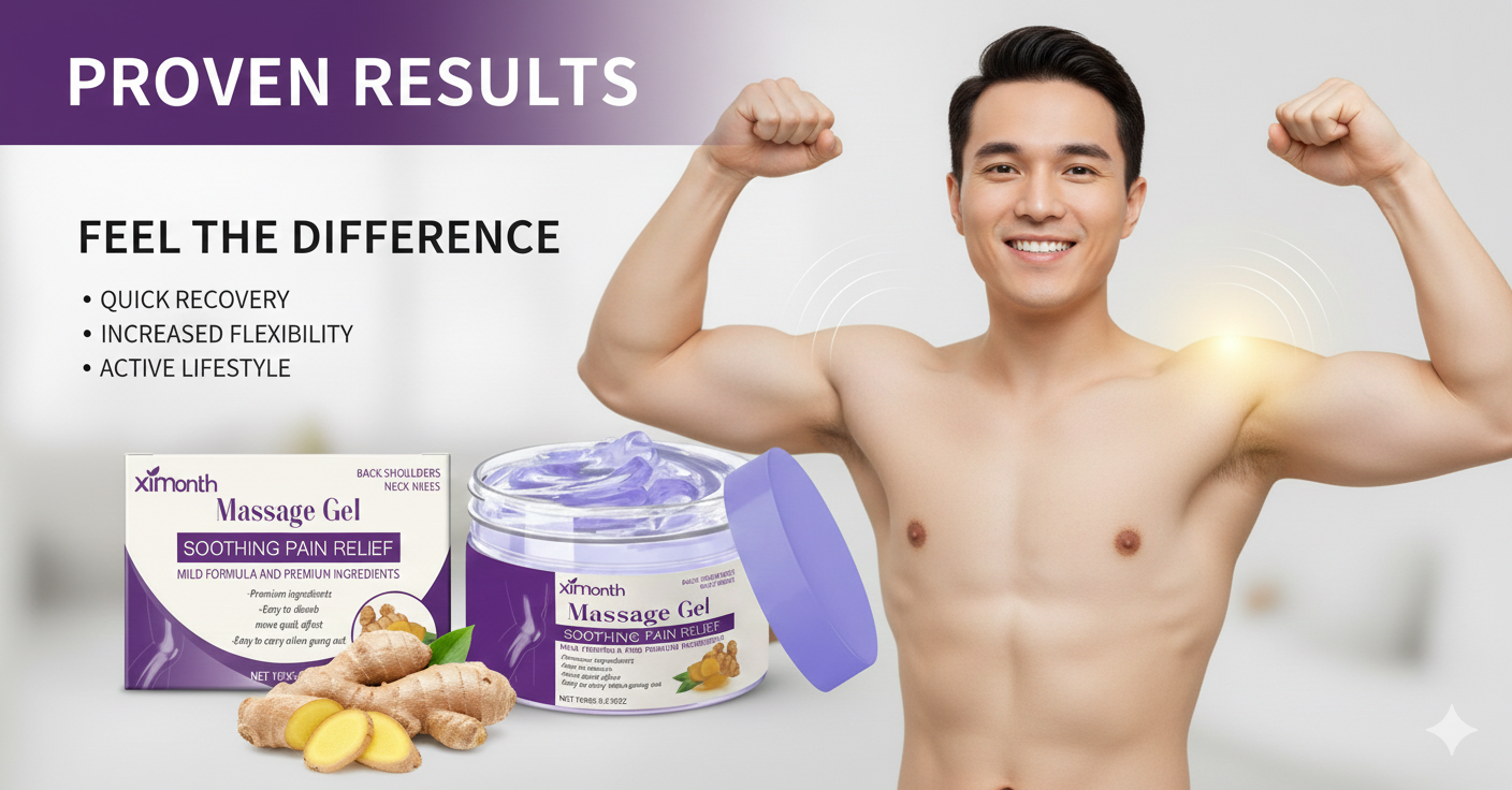 Soothing Pain Relief Massage Gel